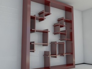 bookshelf 7 max 2011 3Dモデル