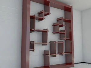 bookshelf 7 max 2011 3D Model
