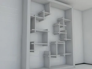 bookshelf 7 max 2011 3D Model