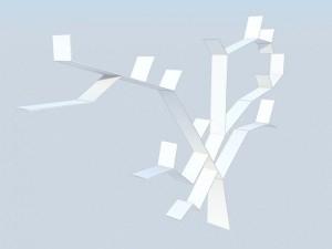 bookshelf 13 max 2011 3D मॉडल