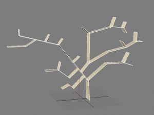 bookshelf 13 max 2011 3D मॉडल