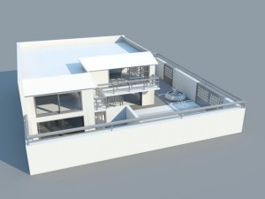 house max 2011 3D 모델