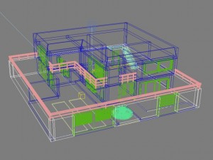 house max 2011 3D 모델