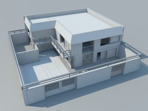 house max 2011 3D 모델