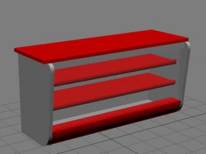 stand 1 max 2008 3D Model