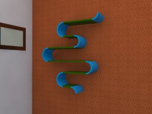 bookshelf 11 max 2011 3D-Modell