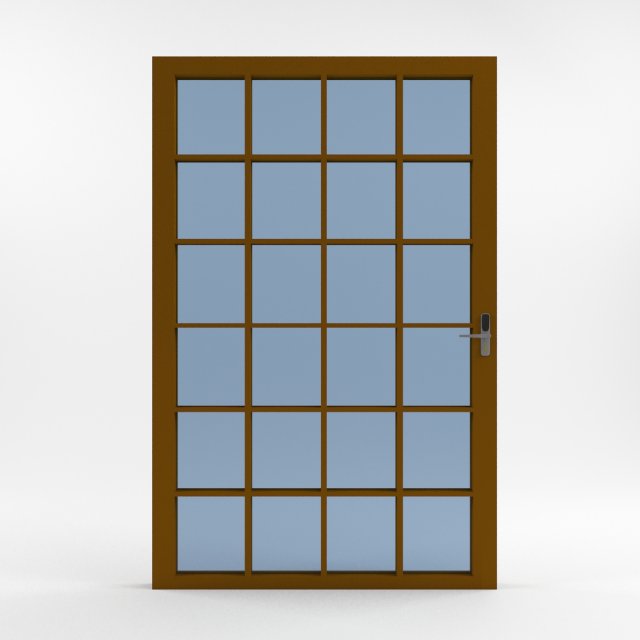 door 3 max 2011 3D 模型 .c4d .max .obj .3ds .fbx .stl .blend 