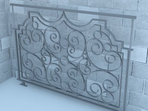 railing art max 2011 Modelo 3D