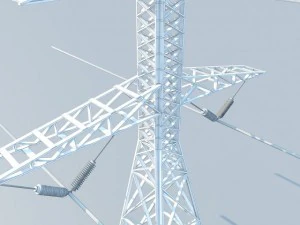 electrical tower max 2011 3D Model