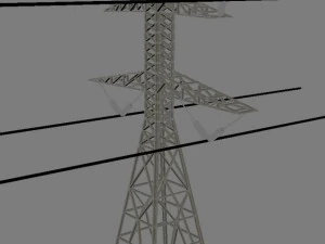 electrical tower max 2011 3D Model