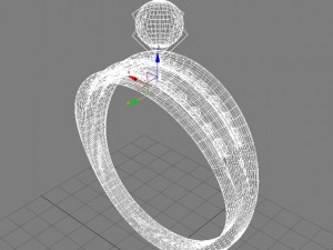 ring pearl Model 3D
