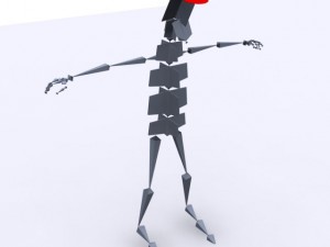 rigged max 2010 Modelo 3D