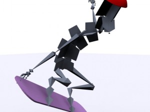 rigged max 2010 Modelo 3D