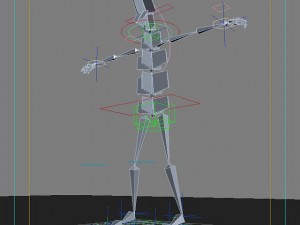 rigged max 2010 Modelo 3D