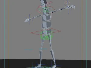 rigged max 2010 3D Model