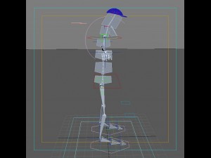 rigged max 2010 Modelo 3D