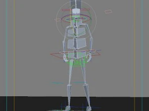 rigged max 2010 3D Model