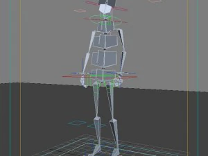 rigged max 2010 3D Model
