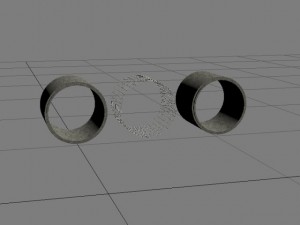 concrete pipes max 2011 3D Model