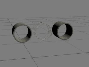 concrete pipes max 2011 3D Model