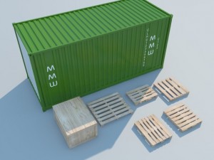 container max 2011 3D Model