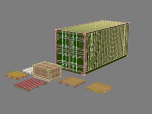 container max 2011 3D Model