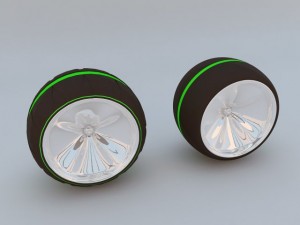 futuristic wheel concept max 2011 3D Model