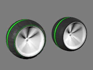 futuristic wheel concept max 2011 3D Model