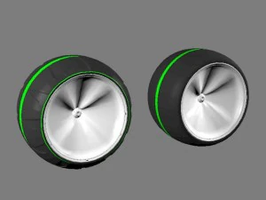 conceito de roda futurista max 2011 Modelo 3D