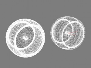 futuristic wheel concept max 2011 3D Model