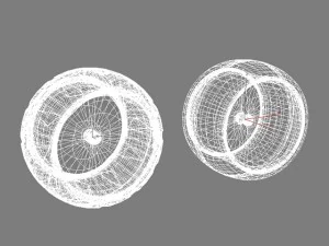 conceito de roda futurista max 2011 Modelo 3D