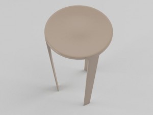 stool max 2011 3D Модель
