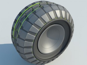wheel concept max 2011 3Dモデル