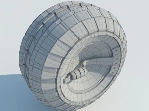 conceito de roda max 2011 Modelo 3D