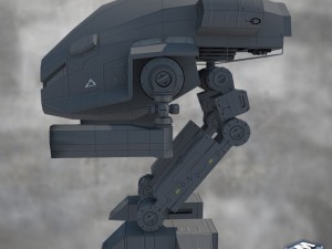 mech 1 low poly max 2011 3D Model