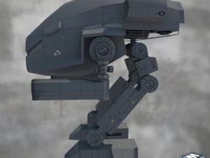 mech 1 low poly max 2011 3D Model
