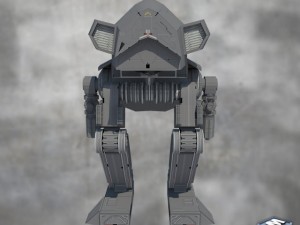 mech 1 low poly max 2011 3D Model