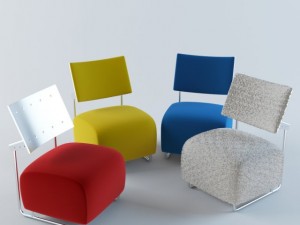 chair oskar 3D Model