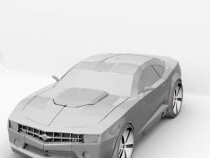camaro  car  for  dynamics Modèle 3D