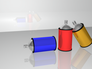 graffiti spray can 3D Model