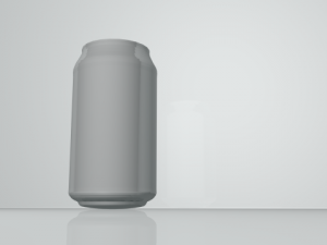 basic soda can 3D Model