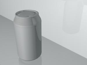 basic soda can 3D Model