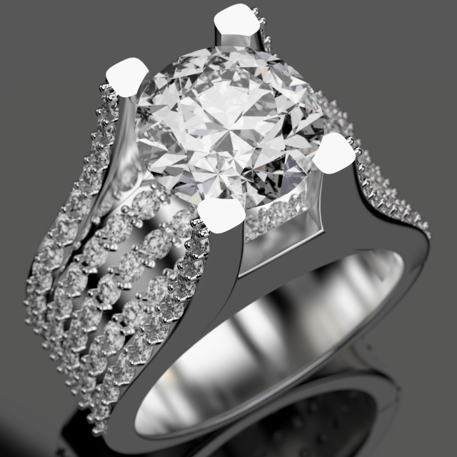 ring 3D-Modell .c4d .max .obj .3ds .fbx .stl .blend 