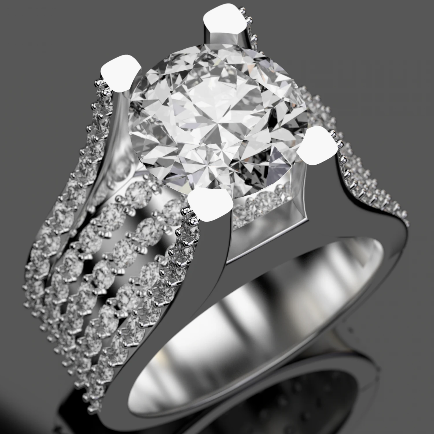 anillo Modelo 3D .c4d .max .obj .3ds .fbx .stl .blend