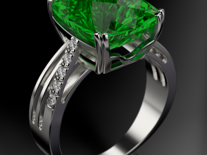 cushion ring Model 3D