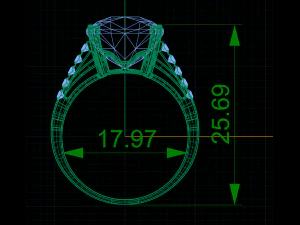 cushion ring 3D Model