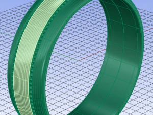 anello nuziale Modello 3D