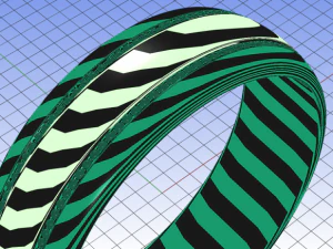 anello nuziale Modello 3D