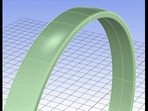 anello nuziale Modello 3D