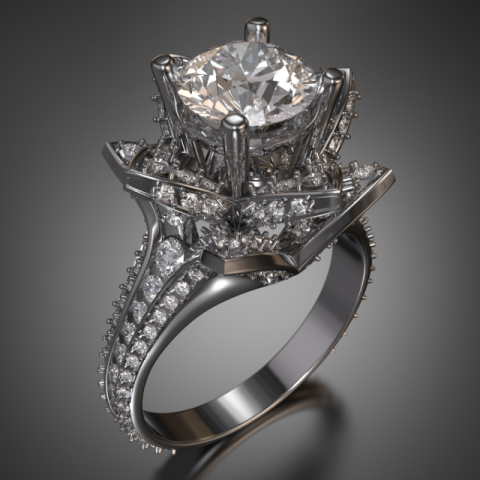 ring 3D-Modell .c4d .max .obj .3ds .fbx .stl .blend 